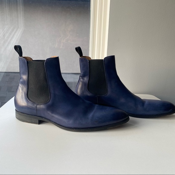 Men’s leather boots - size 12 - Picture 1 of 2